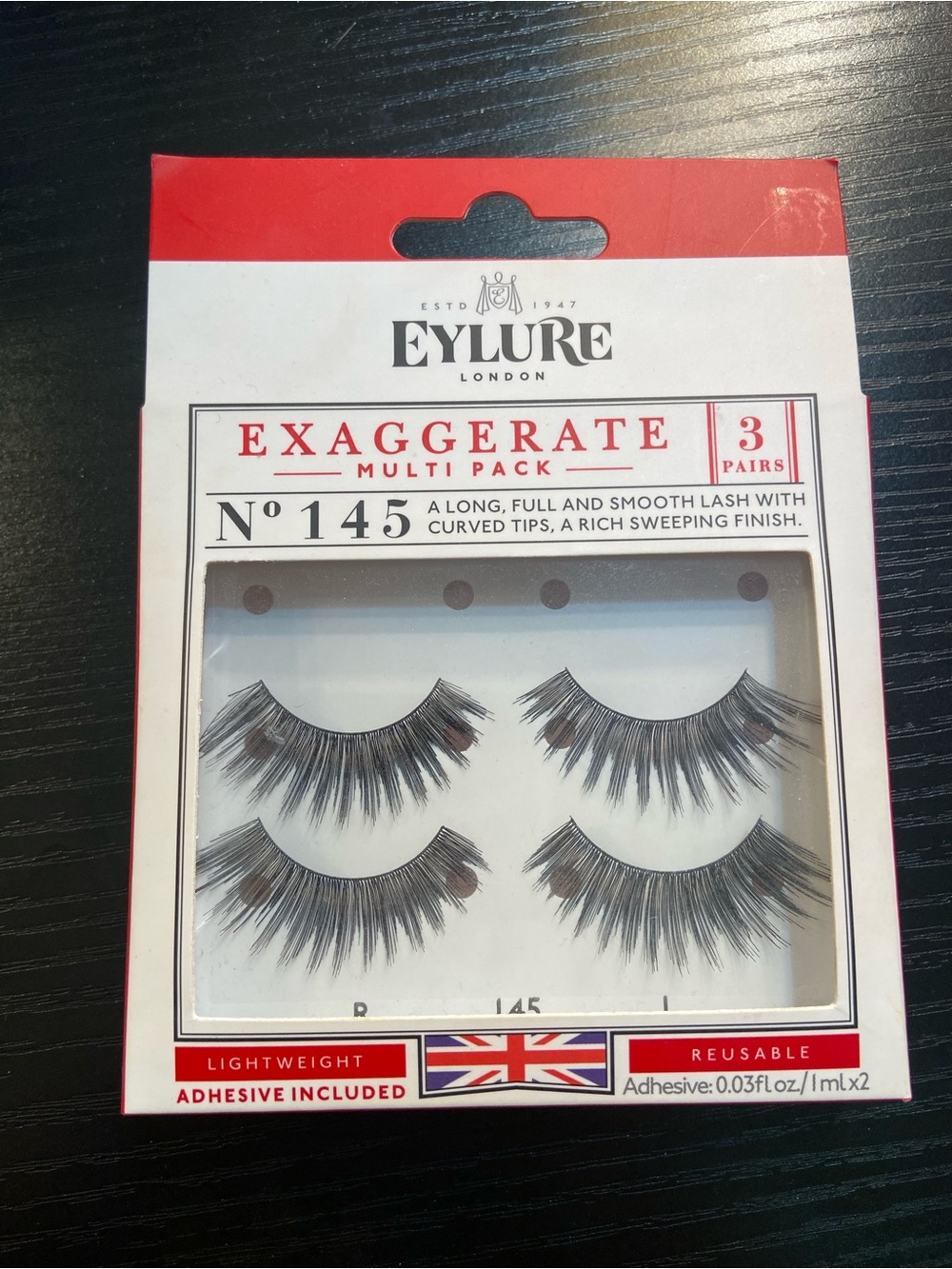 2 Pair, False Lashes - Elyure No. 145